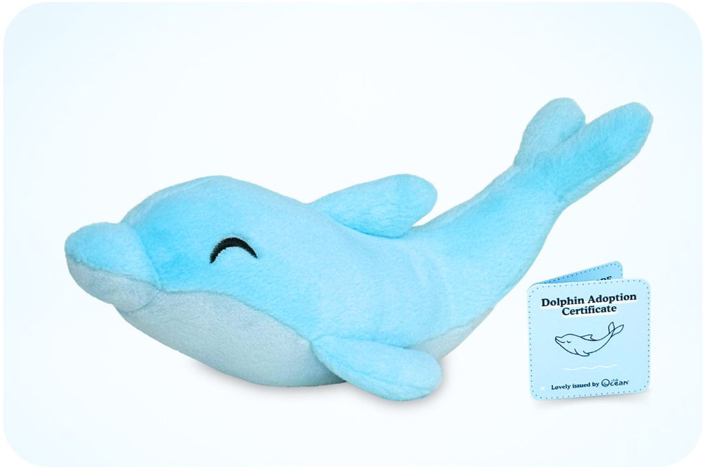 Peluche « Adoption d'un dauphin »