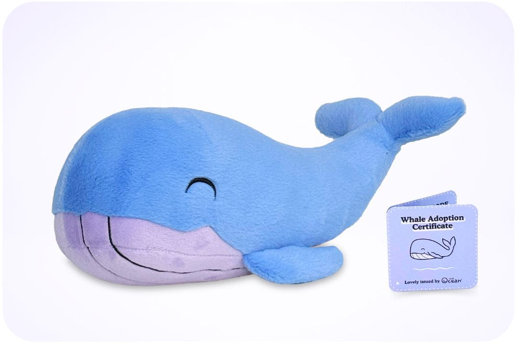Peluche « Adoption d'une baleine »