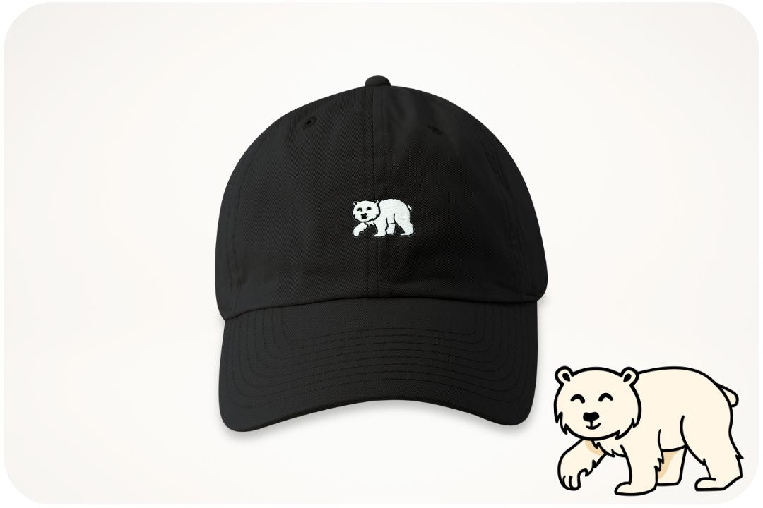 Casquette adoption ours polaire