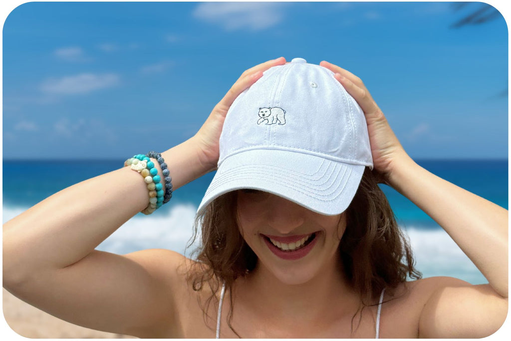 Casquette adoption ours polaire