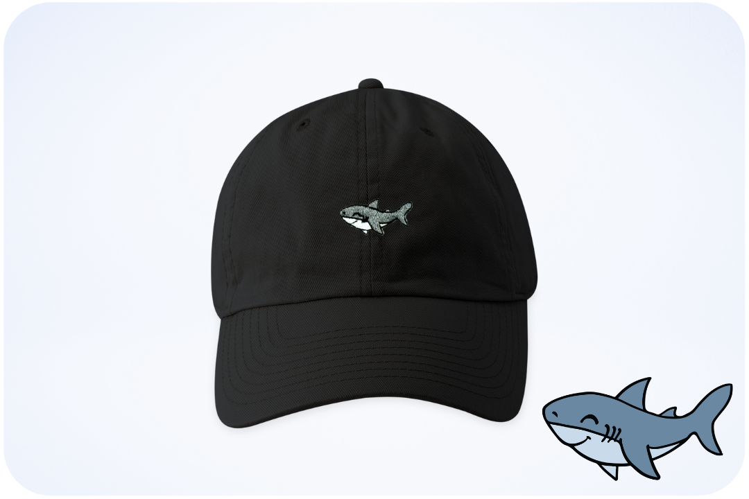 Casquette adoption requin