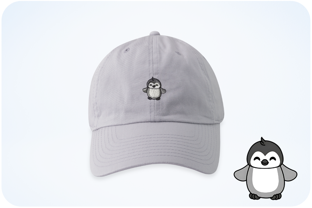 Casquette adoption Pingouin