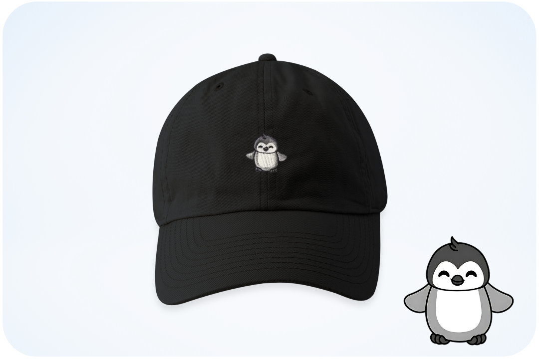 Casquette adoption Pingouin